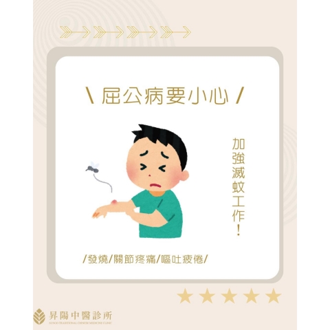屈公病是什麼？小心高燒與嚴重關節痛！