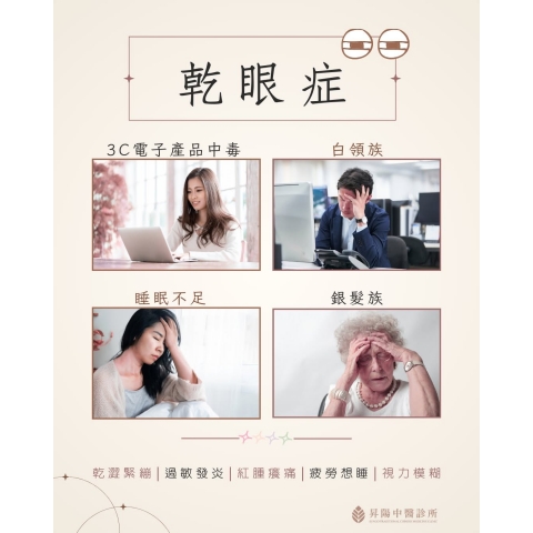  什麼是乾眼症? 